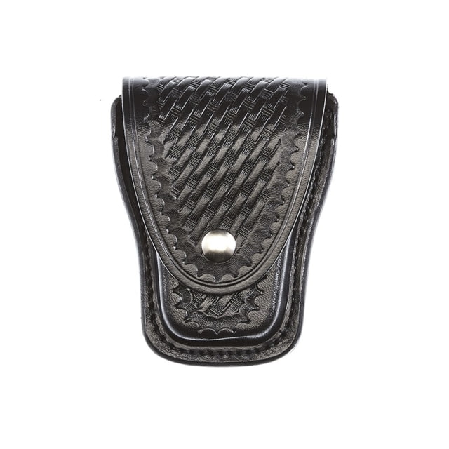 Aker Leather Teardrop Handcuff Case Black - Aker Leather