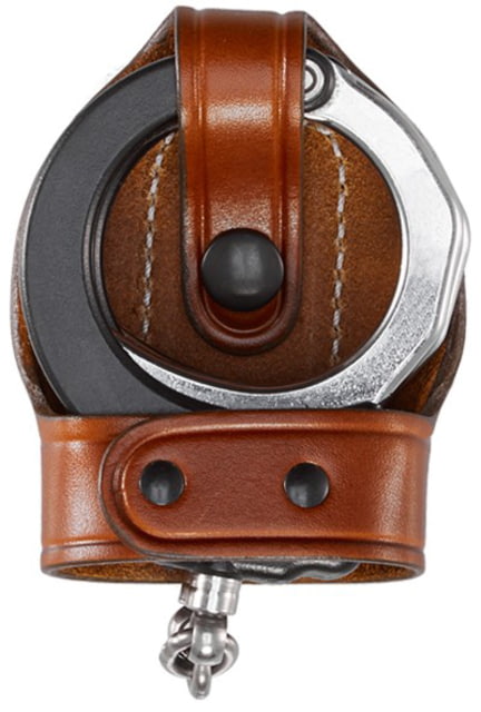 Aker Leather Bikini Handcuff Case Asp Tan - Aker Leather
