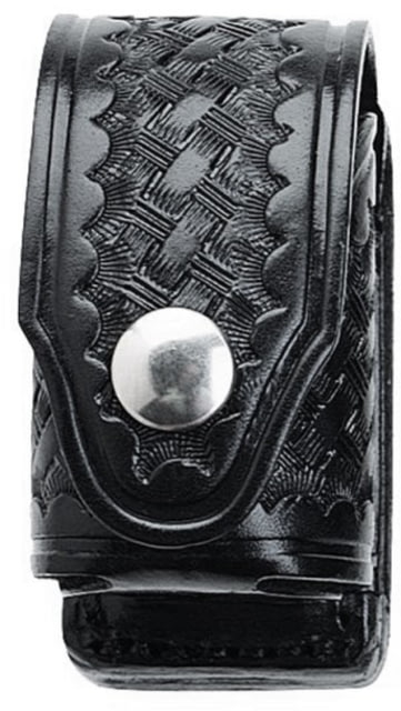 Aker Leather Aker - 520 Single Speed Loader Case Medium Plain Black - Aker Leather
