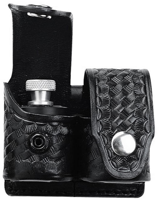 Aker Leather Double Speedloader Case Black - Aker Leather