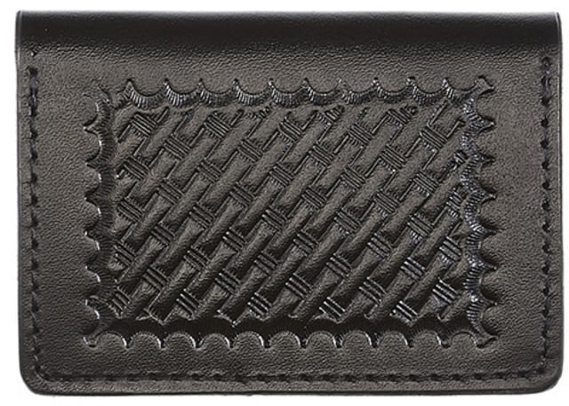 Aker Leather Id Case Large Black - Aker Leather