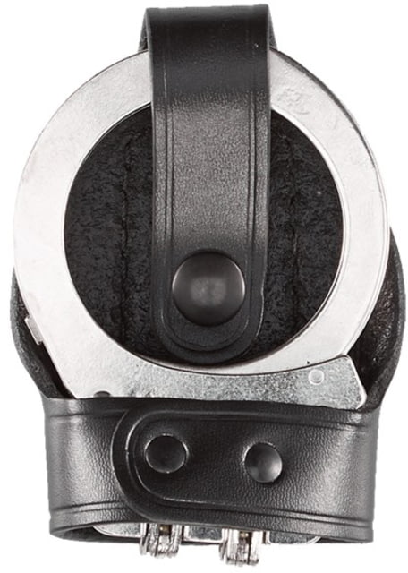 Aker Leather Bikini Handcuff Case Hinged Black - Aker Leather