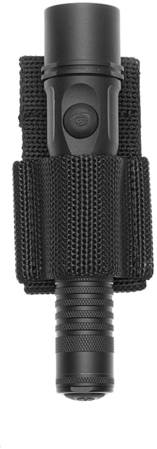 Aker Leather A-tac Nylon Small Flashlight Holder Black - Aker Leather