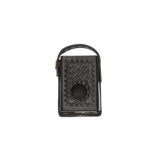 Aker Leather Body Alarm Case With Strap Black - Aker Leather