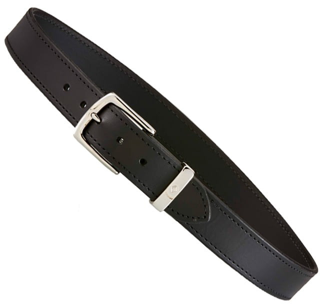 Aker Leather Dress Belt 1-1/2 48 in Plain Black - Aker Leather