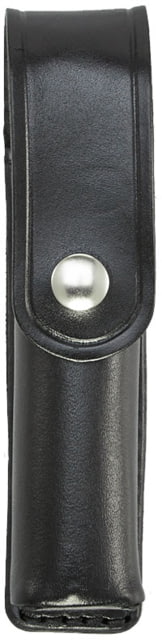 Aker Leather Flashlight Holder Strion Led Plain Black Snap Black Snap Small - Aker Leather