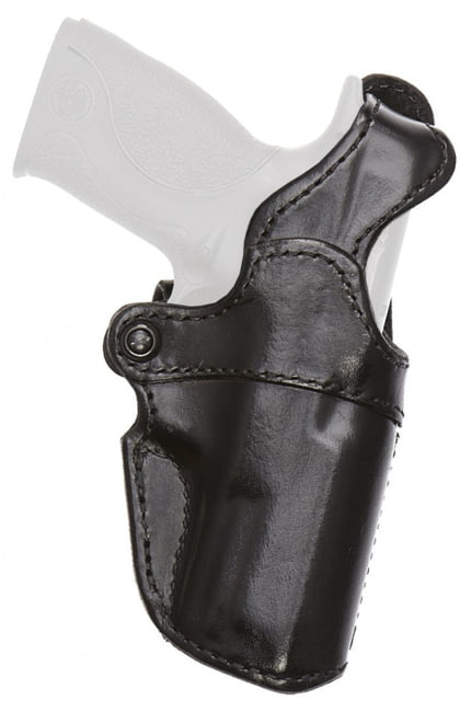 Aker Leather Model 119 Blue Line High Ride Loop Duty Holster SIG Sauer P228/229 Right Plain Black - Aker Leather