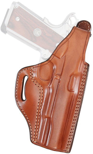 Aker Leather Model 142 Hugger Belt Slide Holster Beretta 92F Left Plain Tan - Aker Leather