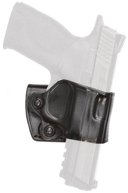 Aker Leather Model 154 Yaqui Belt Slide Holster Glock 29/30 Left Plain Black - Aker Leather