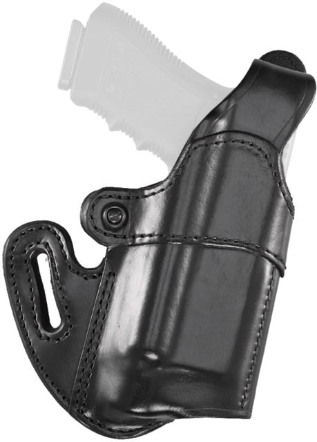 Aker Leather Model 167 Nightguard Holsters Glock 20/21/29/30 Insight Technology M3/Streamlight TLR-1 Right Plain Black - Aker Leather