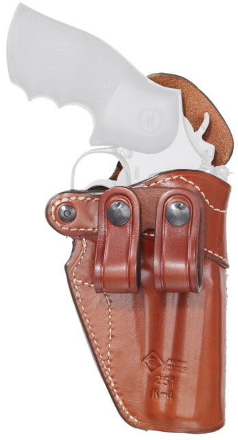 Aker Leather Model 251 D.E.A. Revolver IWB Holster J-Frame 2in Right Plain Tan - Aker Leather