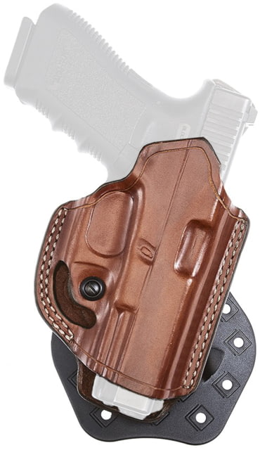 Aker Leather Model 268 Flatside Paddle Xr17 Thumb Break Holsters SIG Sauer P365XL Left Plain Tan - Aker Leather