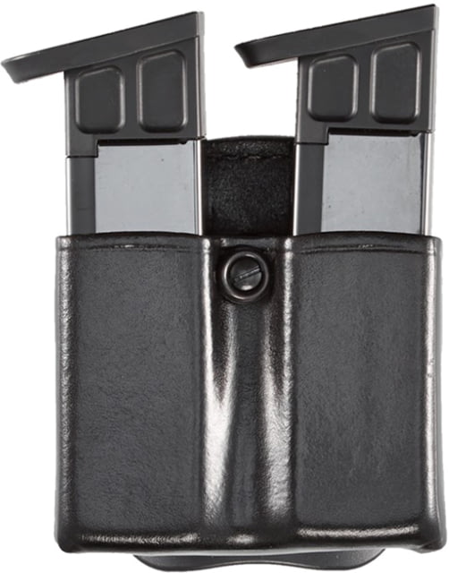 Aker Leather Model 523 D.M.S. Twin Double Magazine Pouch Double Stack 9mm Magazines Black - Aker Leather