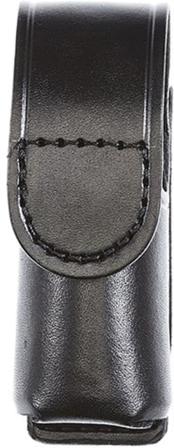 Aker Leather Model 575 2 Oz. Mace Case Hidden Snap Plain Black A575-BP-H - Aker Leather