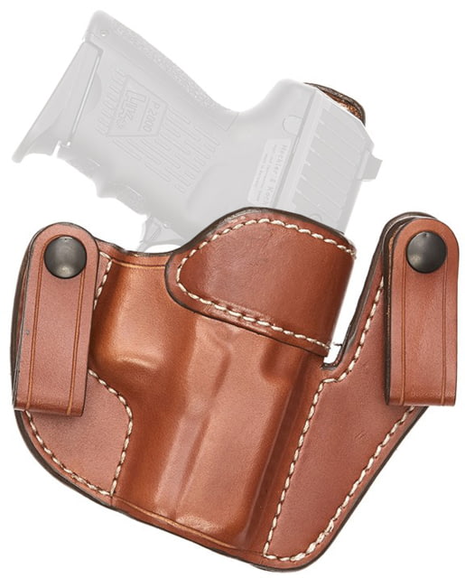 Aker Leather Model 176 IWB Patriot Holsters Glock 43/43X Left Plain Tan - Aker Leather