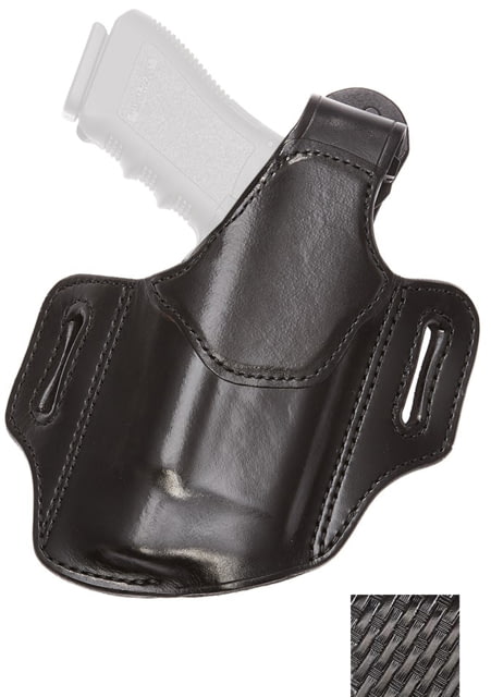 Aker Leather Model Nightguard Xl IWB Holsters M&P 9/40 SureFire X300U Left Basketweave Black - Aker Leather