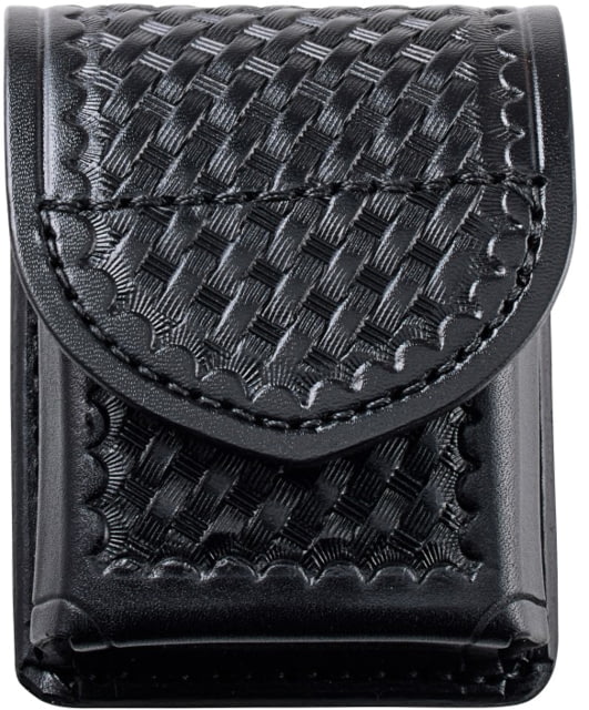 Aker Leather Narcan Holder Small Basketweave Black - Aker Leather