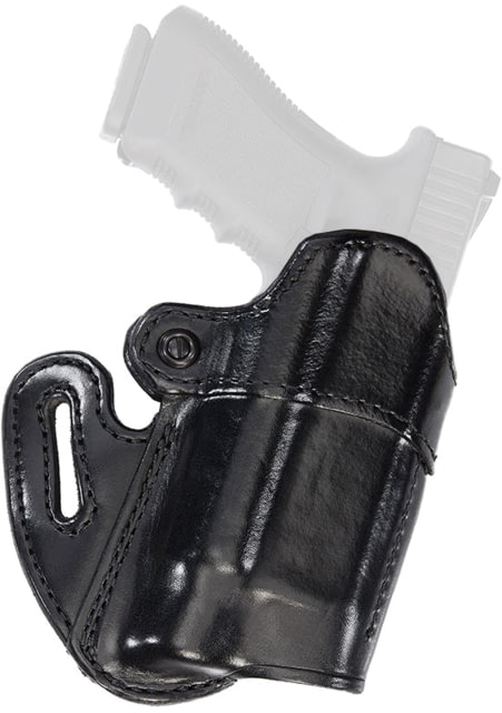 Aker Leather Nightguard Open Top Holster Light Bearing Holster M&P 9/40/ 2.0 SureFire X300U Left Plain Black - Aker Leather