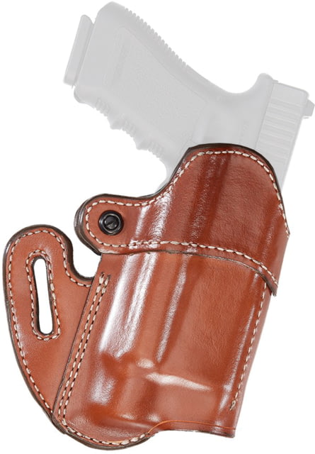 Aker Leather Nightguard Open Top Holster Light Bearing Holster M&P 9/40/ 2.0 SureFire X300U Left Plain Tan - Aker Leather