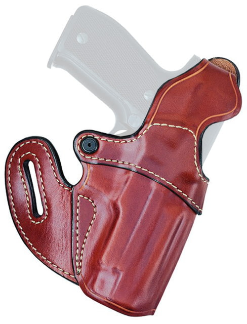 Aker Leather Specialist Belt Slide Leather Holster SIG Sauer P220/226 Left Plain Tan - Aker Leather