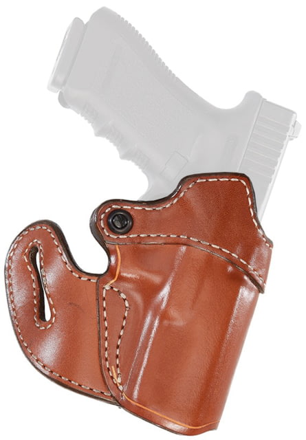 Aker Leather Specialist Open Top Belt Slide Holster M&P 9/40/2.0 Right Plain Tan - Aker Leather