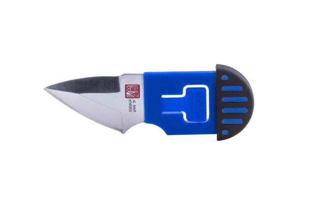 Al Mar Knives 1.3 in Stinger Keychain Fixed Blade Knife Blue/Black - Al Mar Knives
