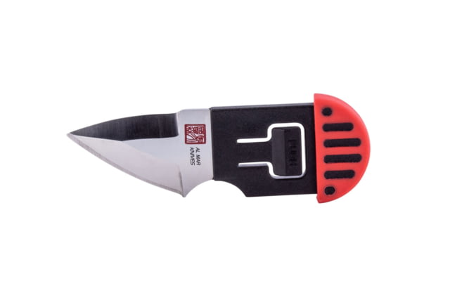 Al Mar Knives 1.3 in Stinger Keychain Fixed Blade Knife Red/Balck - Al Mar Knives