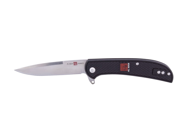 Al Mar Knives Ultralight Talon Folding Blade Knife 3.15 in 8 Cr Traditional Edge Black - Al Mar Knives