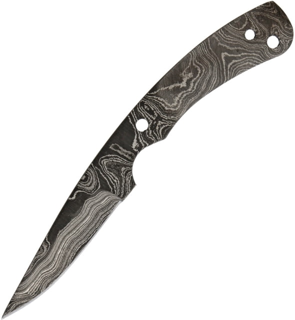 Alabama Damascus Steel ADS056 6.5in Damascus Knife Replacement Blade Damascus Knife Blades 6.5in Overall 2.75in Blade One Piece Damascus Steel - Alabama Damascus Steel