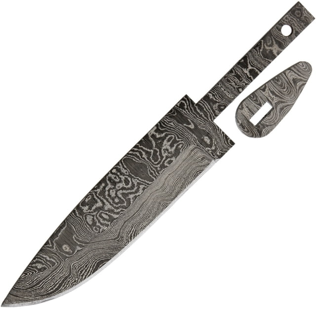 Alabama Damascus Steel Damascus Knife Replacement Blade 7.5in Overall 4.5in Damascus Steel Drop Point Damascus Guard ADS074 DKG - Alabama Damascus Steel