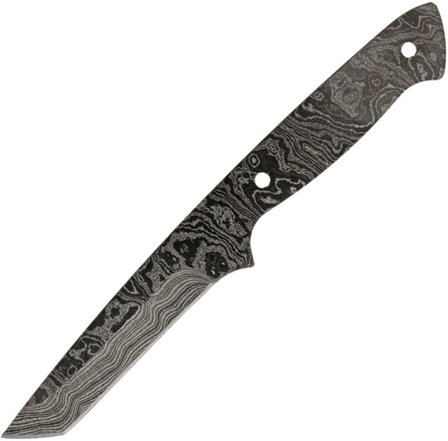 Alabama Damascus Steel Damascus Knife Replacement Blade Damascus Knife Blades 6.88in Overall 3in Blade One Piece Damascus Steel Construction ADS087 - Alabama Damascus Steel