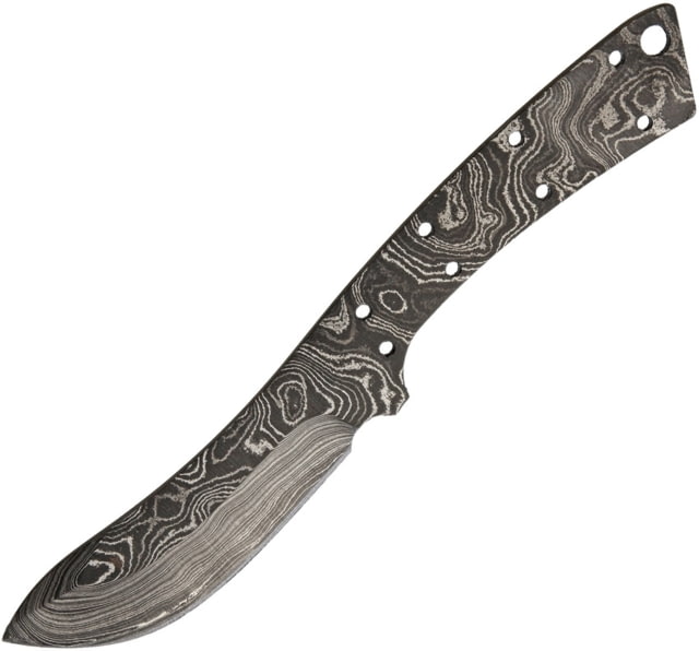 Alabama Damascus Steel Damascus Knife Replacement Blade Damascus Knife Blades 7.5in Overall 3.25in Blade One Piece Damascus Steel Construction ADS032 - Alabama Damascus Steel