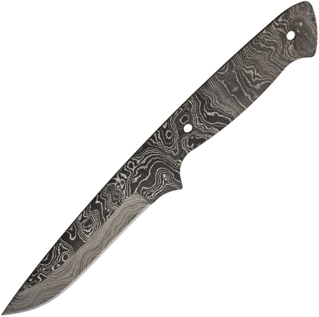 Alabama Damascus Steel Damascus Knife Replacement Blade Damascus Knife Blades 9in Overall 4in Blade One Piece Damascus Steel Construction ADS053 DKG - Alabama Damascus Steel