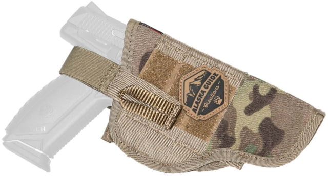 Alaska Guide Creations Pistol Belt Holster Ambidextrous Multicam Universal