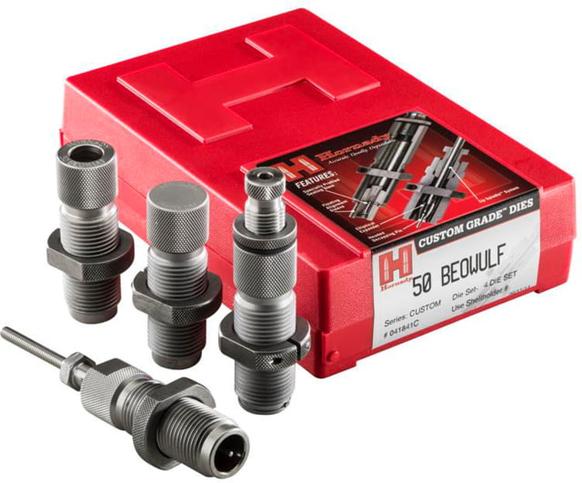 Alexander Arms Reloading Dies Hornady .50 Beowulf 4 Die Set - Alexander Arms