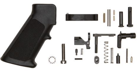ALG Defense AR15-M4 Mil-Spec Lower Parts Kit w/Grip - Alg Defense