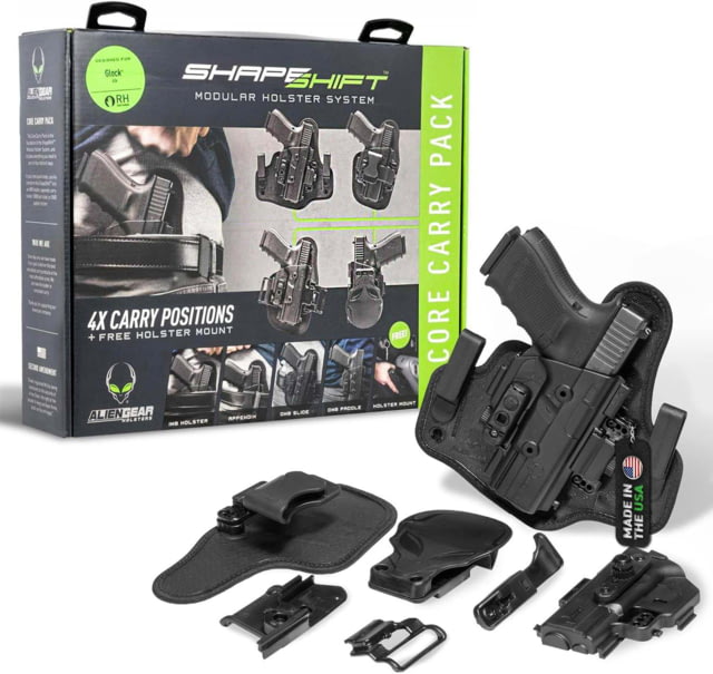 Alien Gear Holsters Shapeshift Core Carry Pack Black - Alien Gear Holsters
