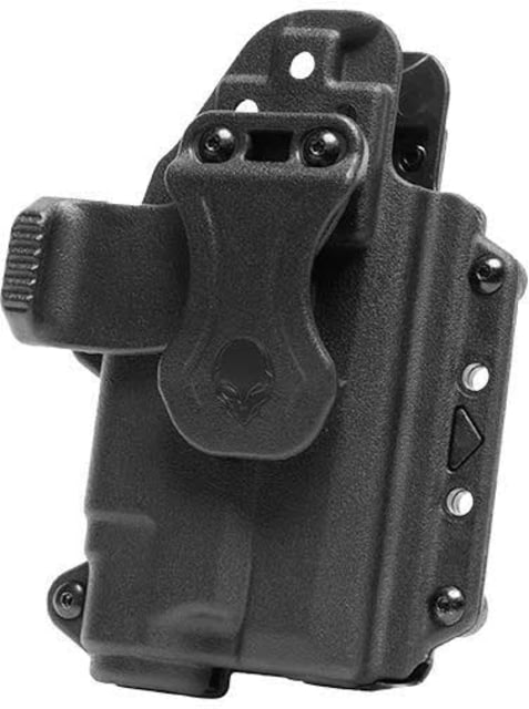 Alien Gear Holsters Photon Light Bearing Polymer IWB Holster Glock 43/43X Ambi Hand Black
