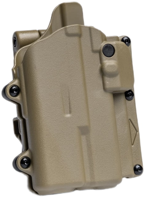 Alien Gear Holsters Rapid Force Level 2 Polymer OWB Belt Holster Springfield Hellcat/Pro/OSP/Comp Right Hand Compact Light Tan - Alien Gear Holsters