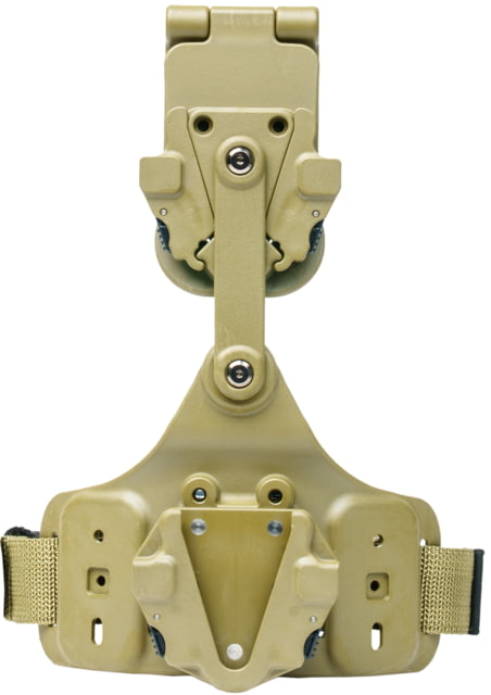 Alien Gear Holsters Rapid Force Expansion Dynamic Drop Leg Holster With Locking Belt Slide w/ Standard Strap w/Standard Buckle w/Clamshell Packaging - Alien Gear Holsters