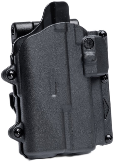 Alien Gear Holsters Rapid Force Level 2 Polymer OWB Belt Holster Glock 19/19X/19 MOS/44/45/45 MOS Gen 1-6 23 Gen 1-4 Left Hand Compact Light Black - Alien Gear Holsters