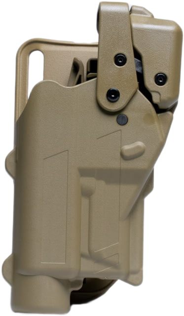 Alien Gear Holsters Rapid Force Level 3 Duty Polymer OWB Belt Holster S&W M&P M2.0/1.0 Left Hand Large Light No Axon Tan - Alien Gear Holsters