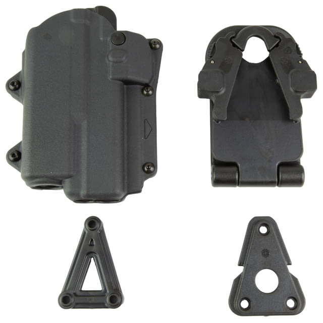 Alien Gear Holsters Rapid Force Level 2 Polymer OWB Belt Holster Glock 17 G17 MOS G47 Streamlight TLR-7 No Axon Right Hand Belt Slide Mount Carded