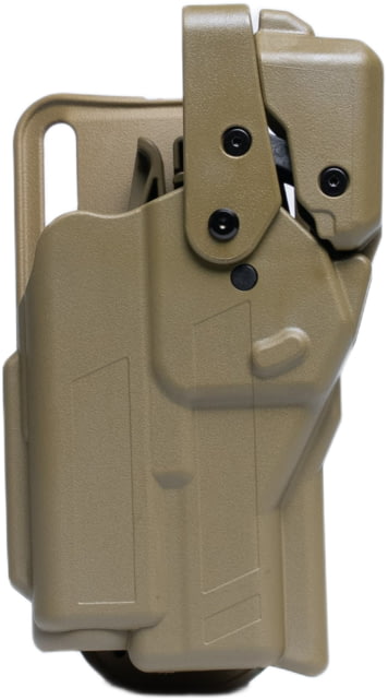 Alien Gear Holsters Rapid Force Level 3 Duty Polymer OWB Belt Holster Glock 19/19X/19 MOS/17/17 MOS/44/45/45 MOS/47/47 MOS Gen 1-6 22/23 Gen 1-4 Right - Alien Gear Holsters