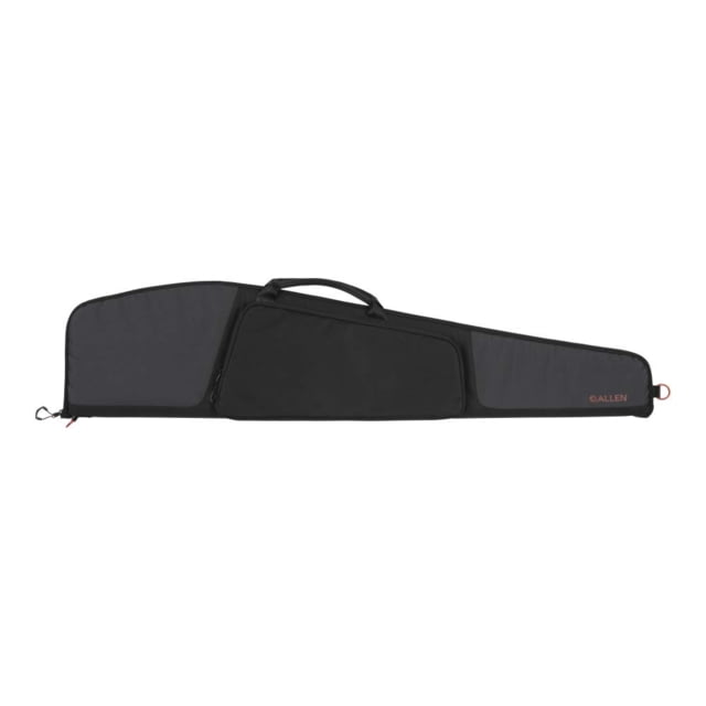 Allen Corral Rifle Case w/Lockable Zipper and D-ring 46in Long Foam Padding Webbed Handles Black - Allen