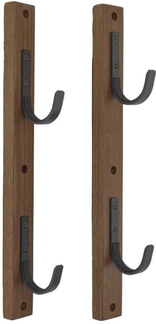 Allen 2-Firearms Gun Collector Hardwood Gun Rack, 2 Rifle/Shotgun, Brown/Black, Wood/Steel, 5659 by USA Allen Gun Storage Racks