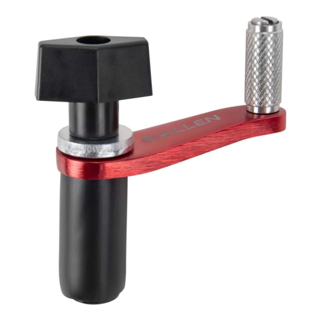 Allen Competitor 12-Gauge Choke Tube Wrench for Shotguns Crank Style Adjustable Diameter Aluminum/Steel/Plastic Black/Red