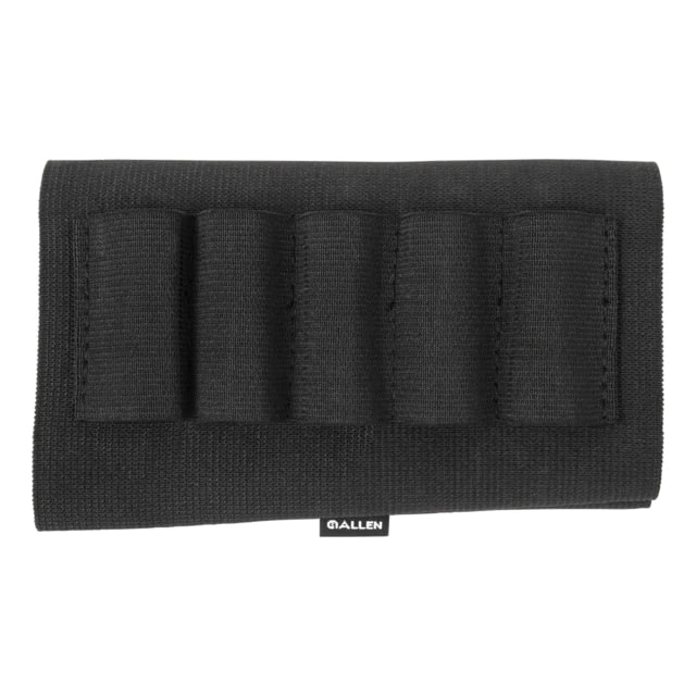 Allen Buttstock Shell Holders 5 Shotgun Shells Black