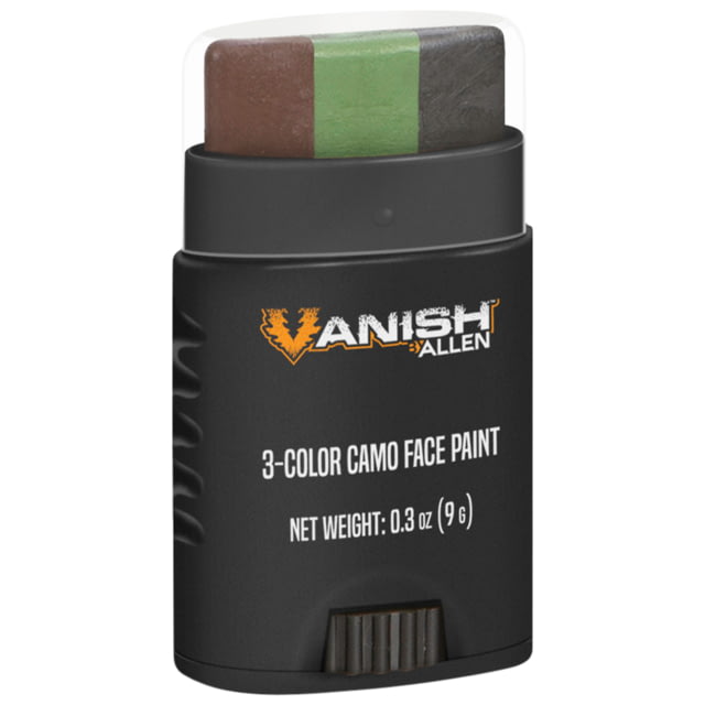 Vanish Camo Face Paint Stick 3-Colors Brown Olive & Black - Vanish