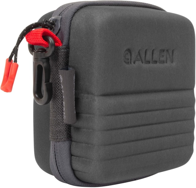 Allen Competitor Choke Tube Molded Case 3 Extended Vials Heather Gray/Red 4.5 in x 4.5 in x 3.5 in
